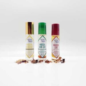 Magickal Mojo Rollerball Collection, Magickal Abundance, Magickal Good Luck, Magickal Love, Get My Groove Back,